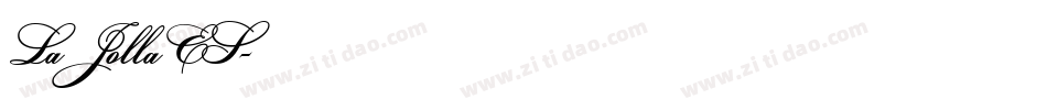 La Jolla ES字体转换